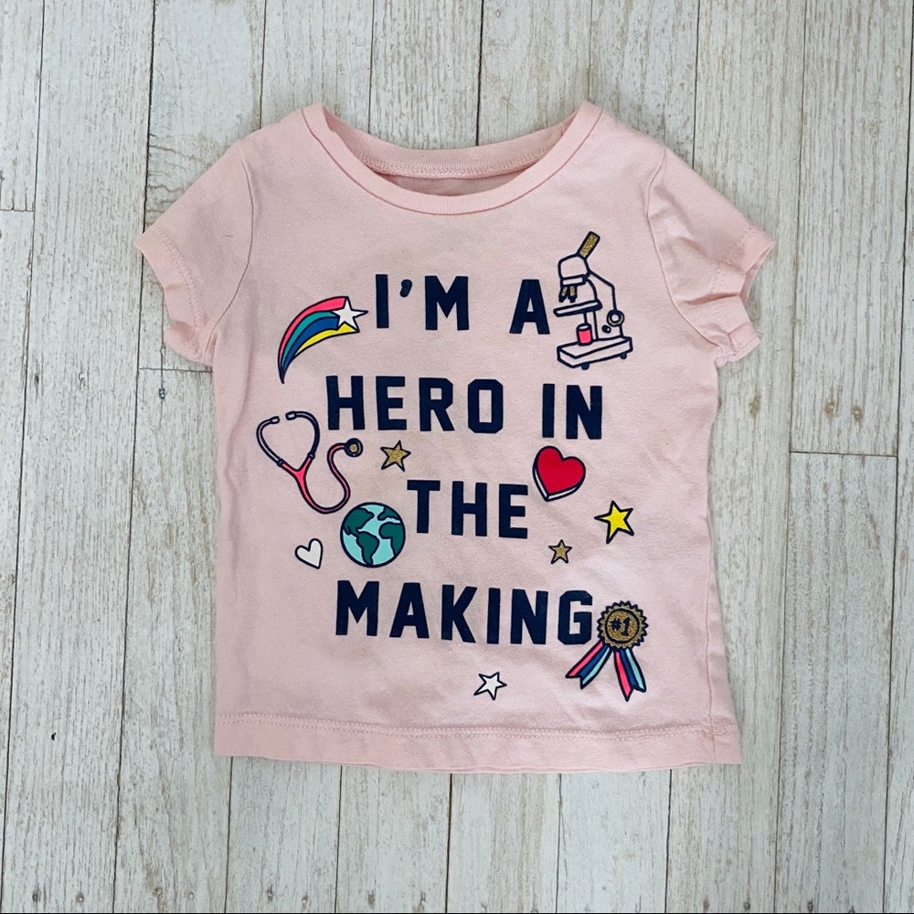 🔬HERO IN THE MAKING Science STEM Graphic TShirt🩺